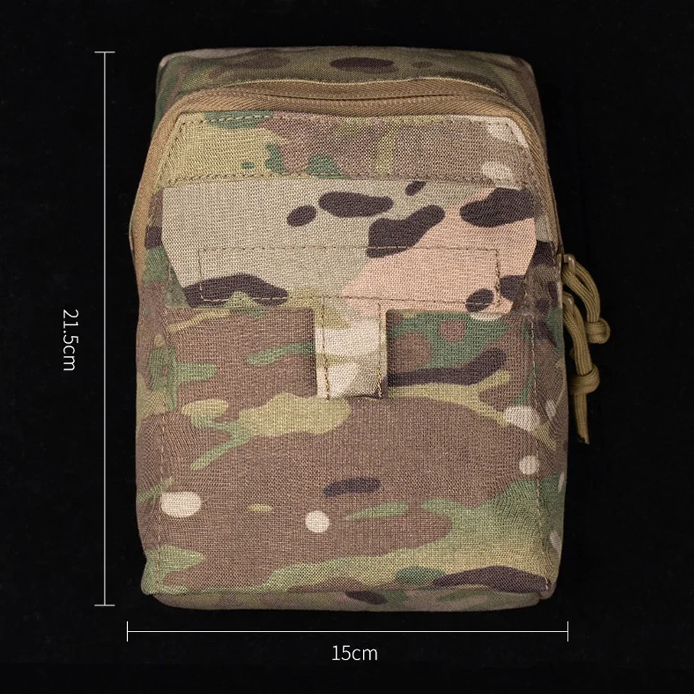 Bolsa táctica Molle, riñonera, utilidad para deportes al aire libre, organizador de caza, chaleco, bolsa de almacenamiento de munición de tiro CS Airsoft - imagen 2
