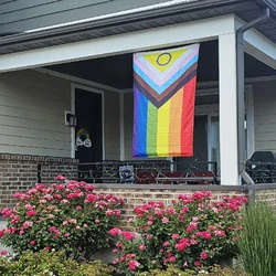 FLAGLINK 90x150 CM Bandera del Orgullo Intersex Progress Para Decoración