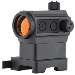 Mira colimadora de punto rojo de energía solar AST-2 con montaje en riel QD Picatinny alto y bajo M2482