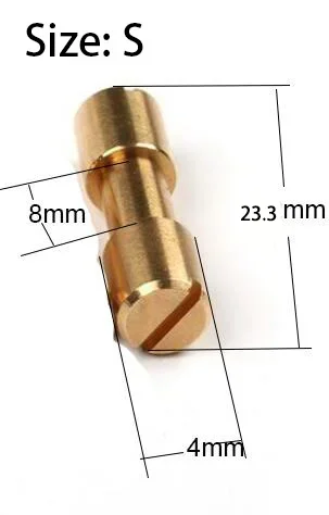 5pcs Brass S