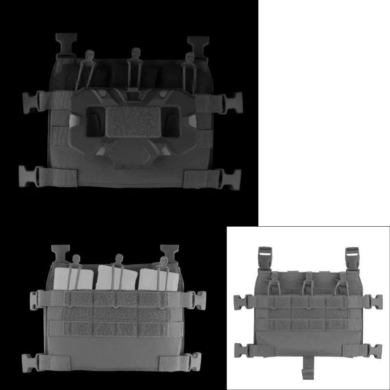 Portador magnético triple M4 serie R |   Panel de revistas triple compatible con MOLLE |   Para accesorios deportivos de tiro al aire libre