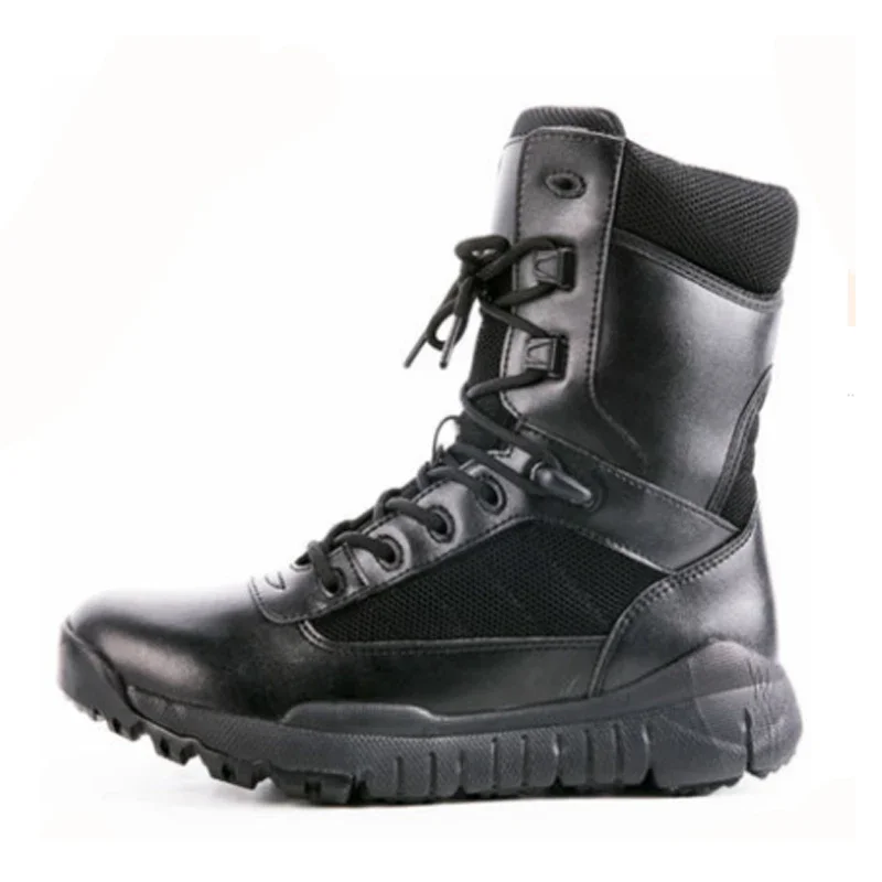 Botines de combate transpirables para hombre, zapatos tácticos para el desierto, talla grande, verano, 2024 - imagen 2