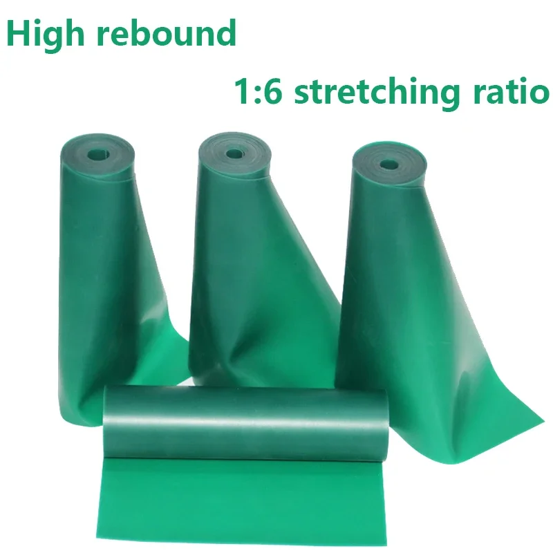 Correa plana de cuero para tirachinas, accesorio de alta rebote, resistente al desgaste, para tiro al aire libre, correa de tensión, 200x15cm, 0,45-0,8mm, 1:6 - imagen 5