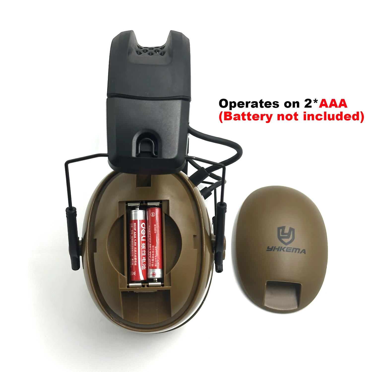 Nuevos auriculares Bluetooth 5,4 para tiro, protección auditiva, protección auditiva, reducción de ruido, orejeras tácticas de caza activa - imagen 4