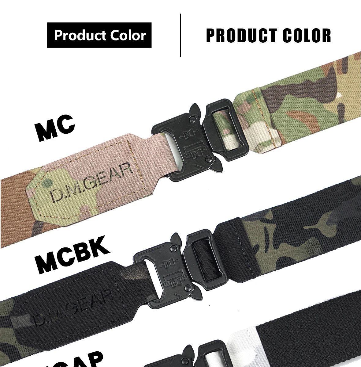 Cinturón Táctico - Vista final