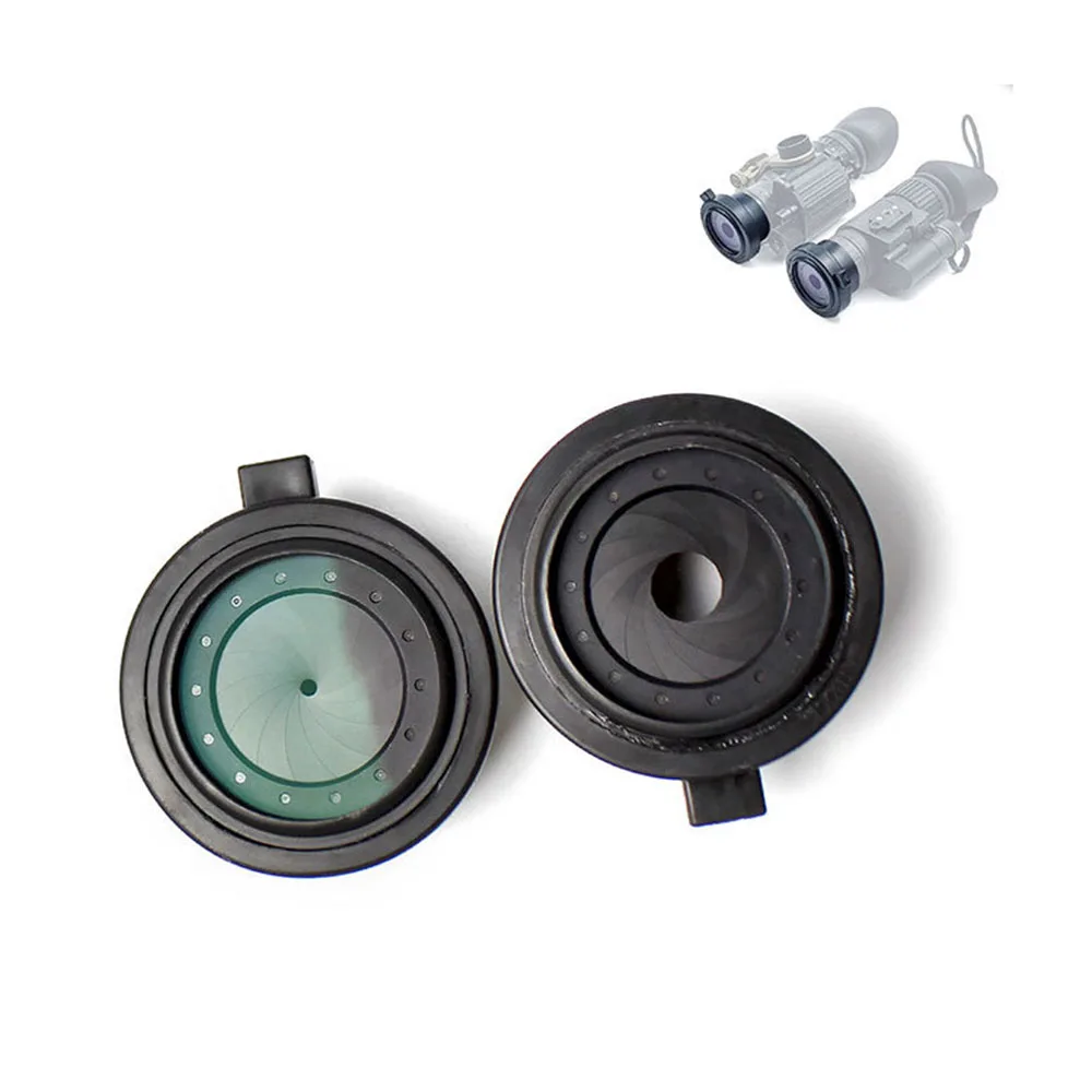 Tapa de alcance ajustable para gafas de visión nocturna PVS14/PVS31/PVS18, cubierta protectora NVG, protector de luz