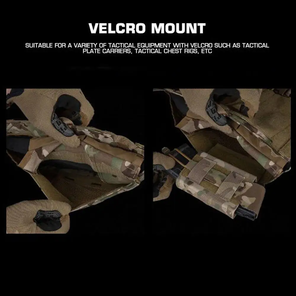 Bolsa táctica para revistas M4, portador de placa serie R, chaleco lateral con gancho y bucle, soporte para Mag Airsoft 5,56, accesorios para chaleco de caza - imagen 5