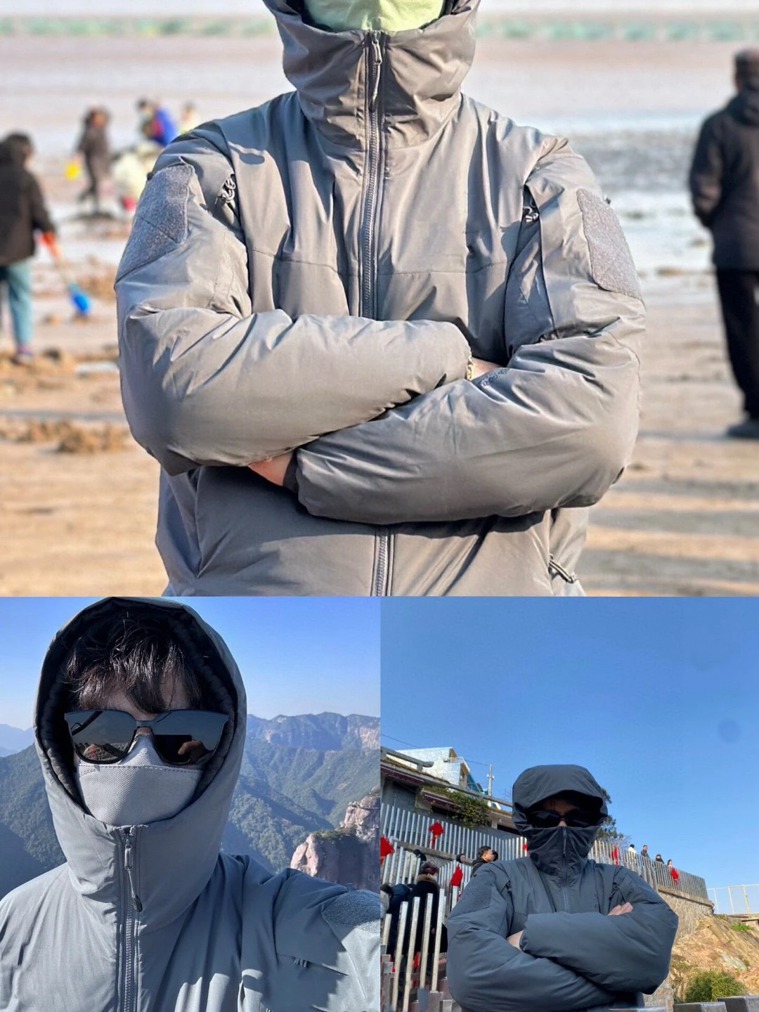 Chaqueta impermeable a prueba de viento Gen 2 con capucha cálida para exteriores Chaqueta de algodón - imagen 5