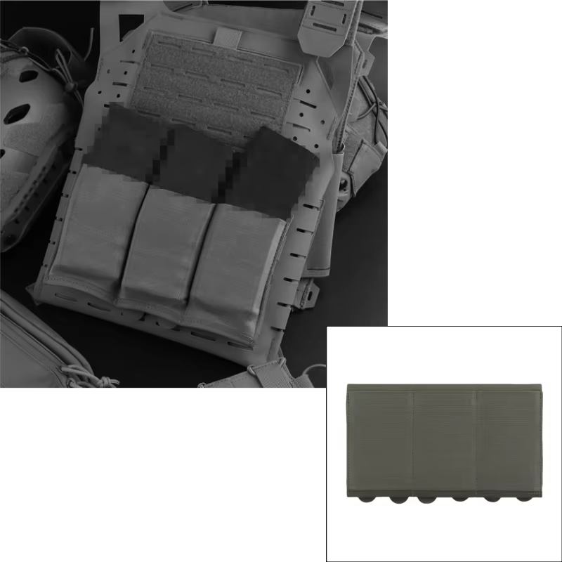 Bolsa de almacenamiento MOLLE elástica ligera para montaje táctico - imagen 4
