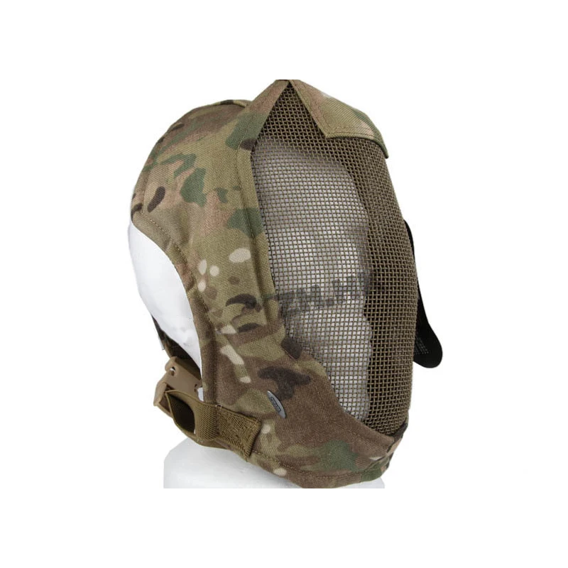 Emersongear-mascarilla táctica extrema de malla metálica, equipo protector para la cabeza, Airsoft, caza, senderismo, ciclismo, combate al aire libre - imagen 3