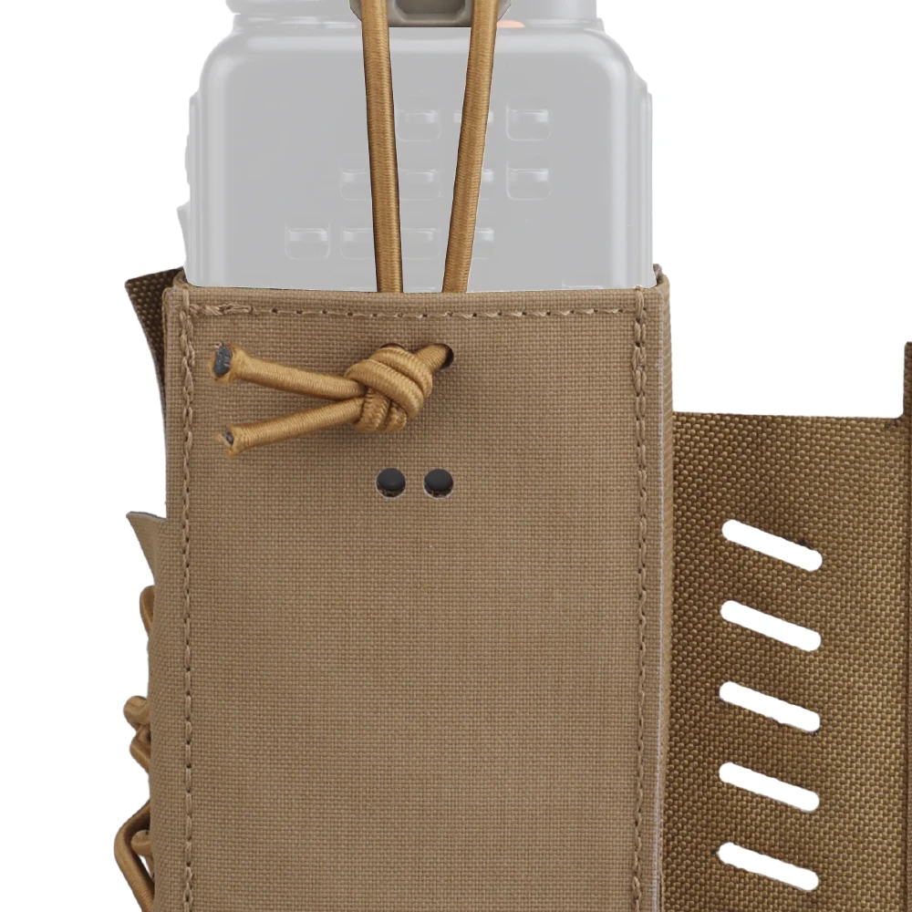 Bolsa de Radio táctica 148 152 Molle, bolsa de intercomunicador Compatible con la mayoría de los accesorios, montaje de múltiples cámaras, bolsa de combate - imagen 4