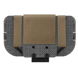 Soporte táctico frontal teléfono – Placa navegación ligera chaleco