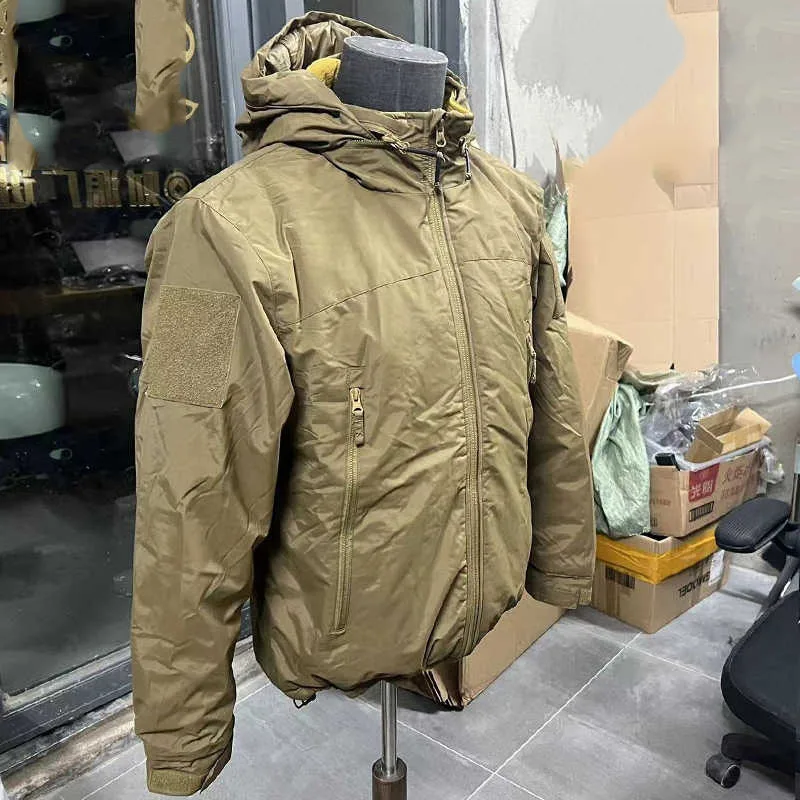 Chaqueta táctica de algodón L7, chaqueta gruesa, cálida, ultraligera, resistente al frío, impermeable, resistente al viento para otoño e invierno - imagen 3