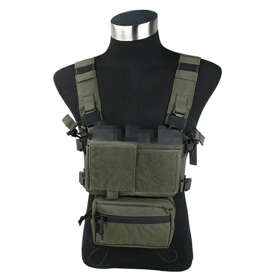 Plataforma de pecho táctica TMC: juego de perchas SS modulares livianas en verde Ranger (TMC3115) Equipo completo - imagen 2