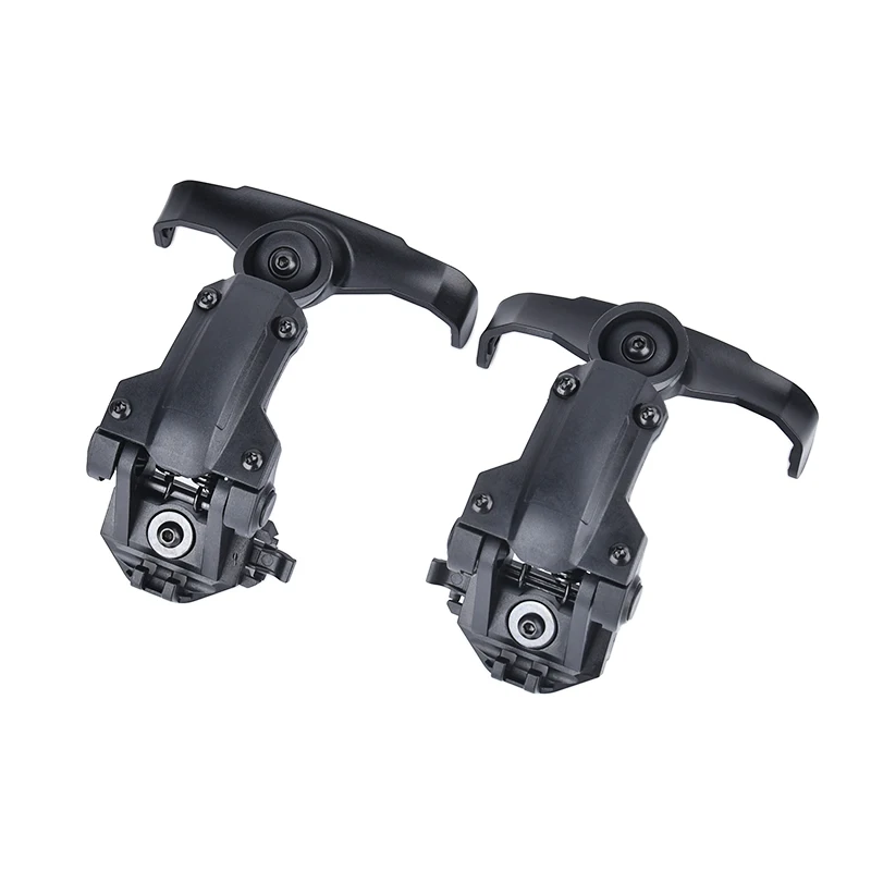 WADSN soporte de auriculares táctico colgante de rotación rápida, accesorios de arma de caza de tiro al aire libre para Wendy FLUX y casco rápido - imagen 3