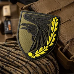 Parche táctico bordado emblema Ucrania con velcro para ropa