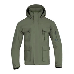 Emersongear Chaqueta impermeable de caza al aire libre RG – Abrigo de viento multifunción
