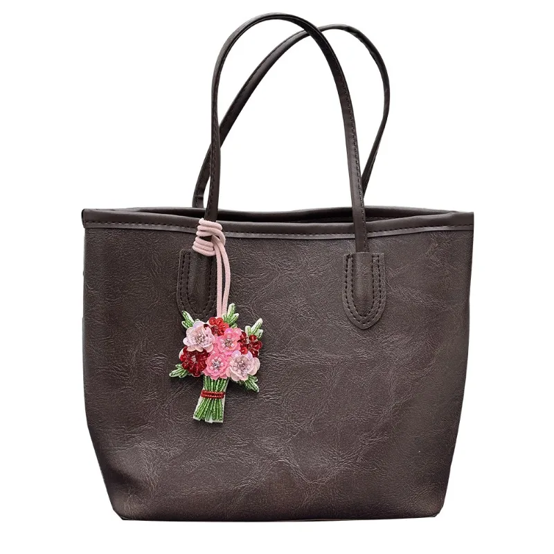 Parches de cuerda colgante de frutas, flores y árboles de coco con cuentas de diamantes de imitación 3D, parche de cordón para bolsa de cristal, parche de aplique de cuentas - imagen 4