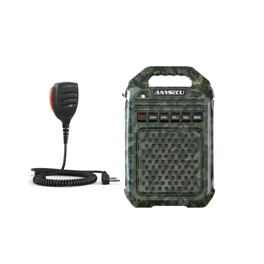Anysec- amplificador de intercomunicación bidireccional inalámbrico K888, banda de frecuencia UHF, Radio FM, función CTCSS, programación de interfaz tipo C - imagen 3