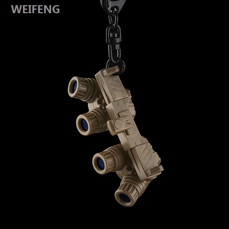 GPNVG18 llavero NVG de cuatro ojos, soporte de Clip de anillo para exteriores, organizador de llaves de coche para el hogar, decoración colgante de mochila - imagen 2