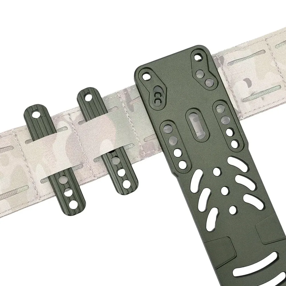 Adaptador de funda Modular de Metal táctico RHP 2,0, ajuste de posición multiagujero, plataforma QLS, accesorios Airsoft de combate y caza - imagen 5