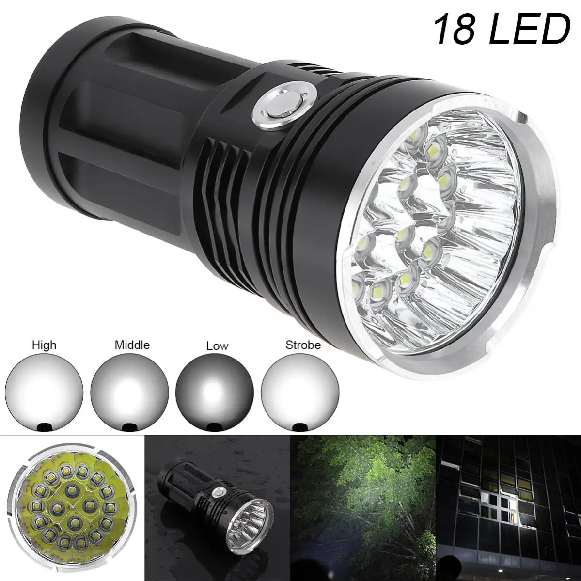 18LED 5400 LM 30W