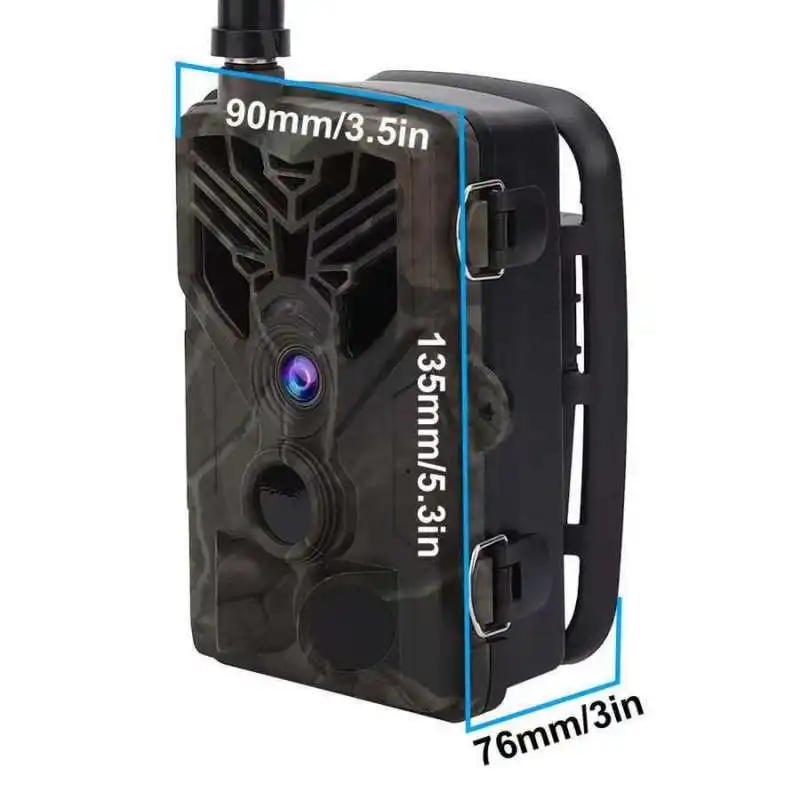 Cámara de caza LTE con visión nocturna y rastreo para exteriores - imagen 4