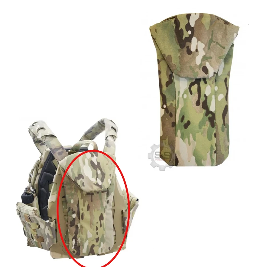 Bolsa adjunta Bolsas traseras tácticas para exteriores Paquete de bolsa de agua de precisión S&S - imagen 2
