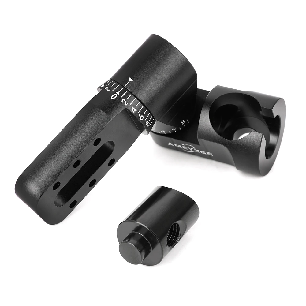 Estabilizador de arco de un solo lado, barra en V, desconexión rápida, barra de equilibrio de tiro con arco, asiento en V, arcos compuestos, arco recurvo, objetivo de tiro - imagen 4