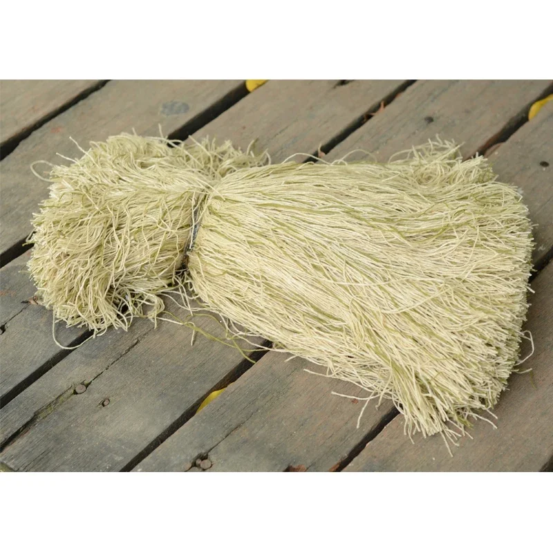 Hilos de arpillera de camuflaje táctico, traje Ghillie de caza Airsoft DIY, traje Ghillie, hilo de reparación, hilo sintético del bosque del desierto - imagen 4