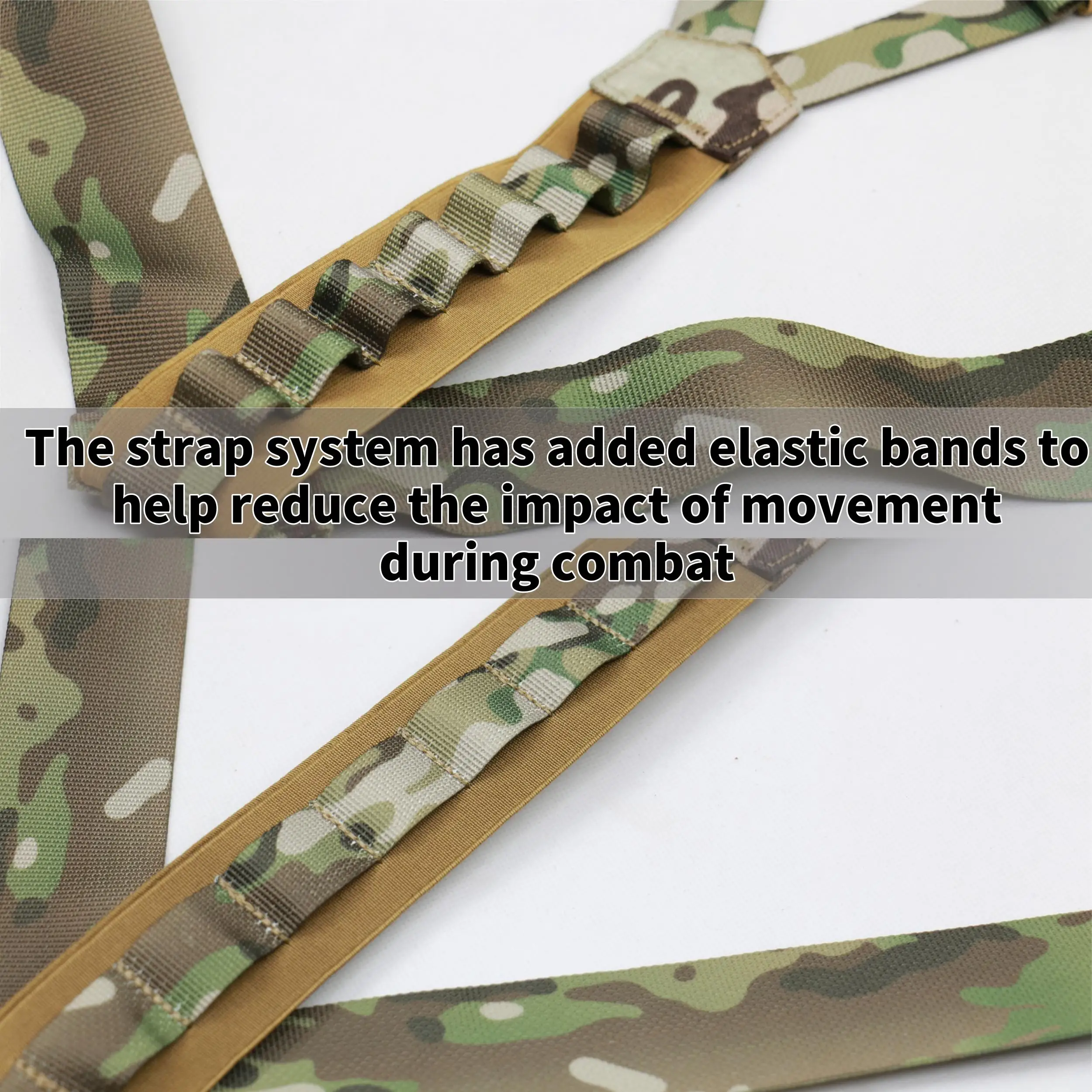 Cinturón táctico 1000D a prueba de balas, protección de nivel NIJ IIIA, sistema de correas Molle, puede conectar varios equipos tácticos - imagen 5