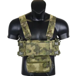 Aparejo pecho táctico MOLLE porta revistas 5,56/7,62 con arnés