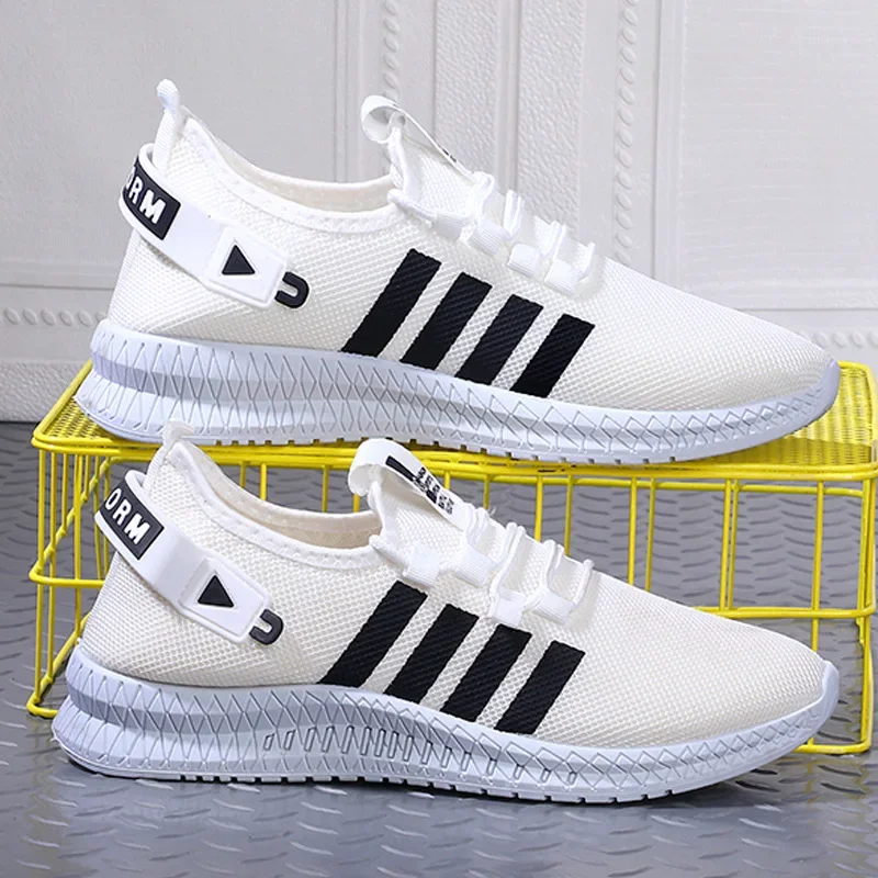 Zapatillas deportivas de malla antideslizantes transpirables ligeras - imagen 4
