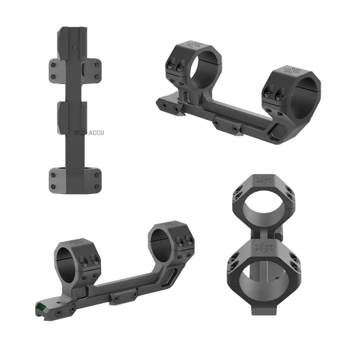 VictOptics 30mm Montura Monobloque Picatinny Dovetail Cantilever ACD con Indicador de Coseno Nivel de Burbuja Anillas de Precisión CNC  - imagen 3