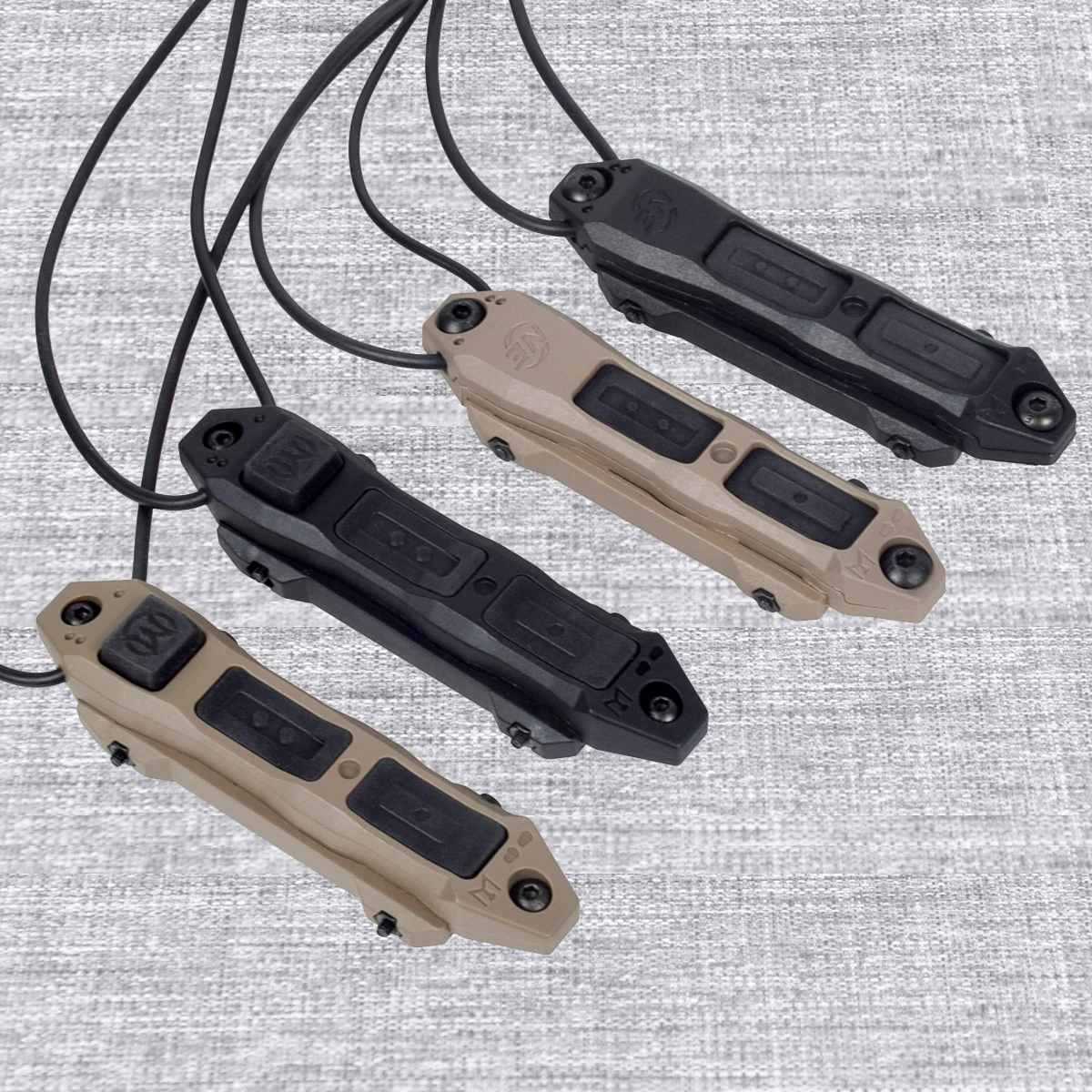 Botón de interruptor de presión táctico remoto, doble función, cola para PEQ-15, SureFire, M300, M600, linterna, Airsoft, luz de arma - imagen 5