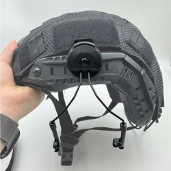 Soporte táctico para auriculares, conjunto de adaptador de riel de arco para casco, Comtac II, auriculares militares con cancelación de ruido, 1 par