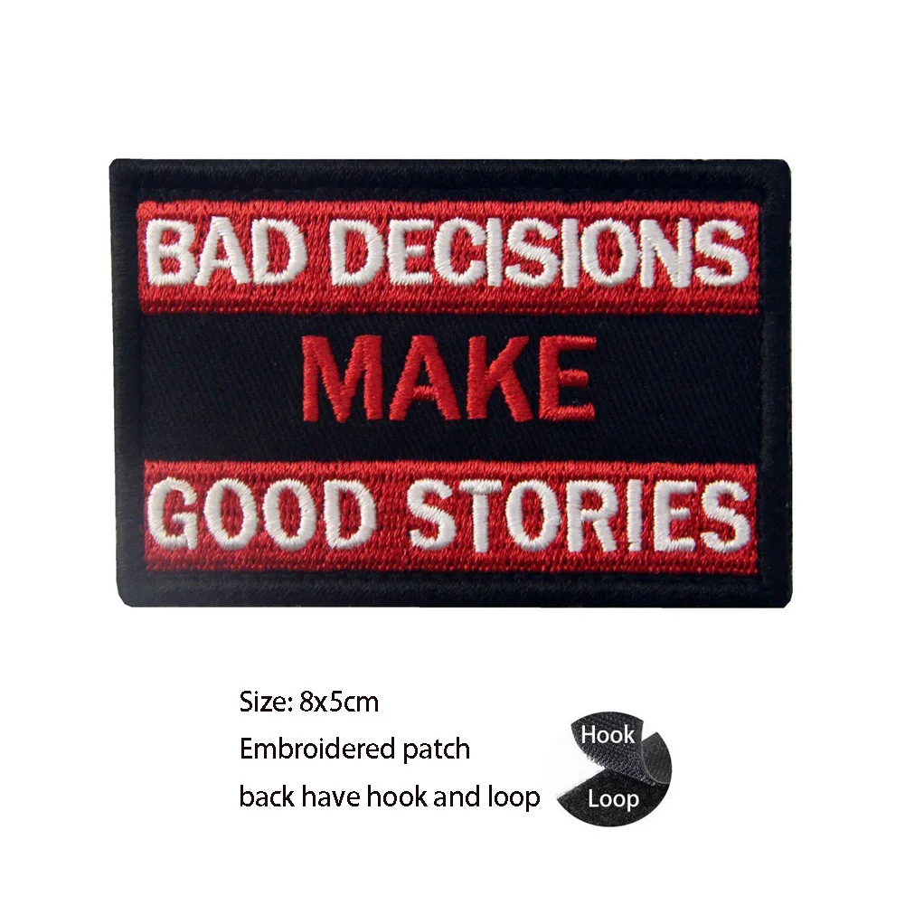Parche de moral IT IS WHAT IT IS – Bordado para mochila táctica - imagen 5