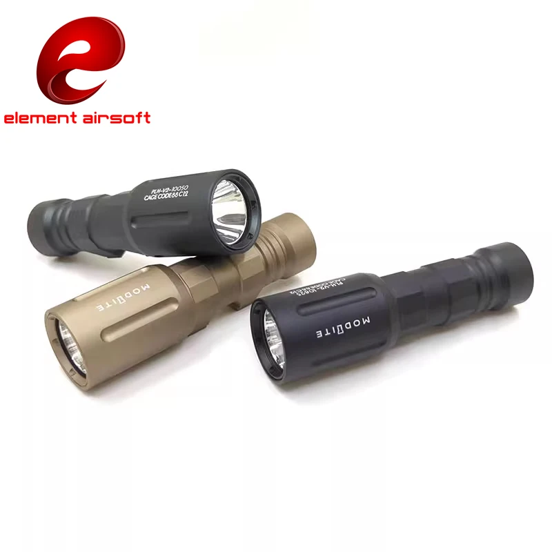 Elemento PLH-V2 1300 lúmenes táctico Led potente linterna Metal PLHv2 Scout arma luz para Picatinny Rail caza Airsoft - imagen 5
