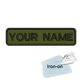 Army green-Iron on