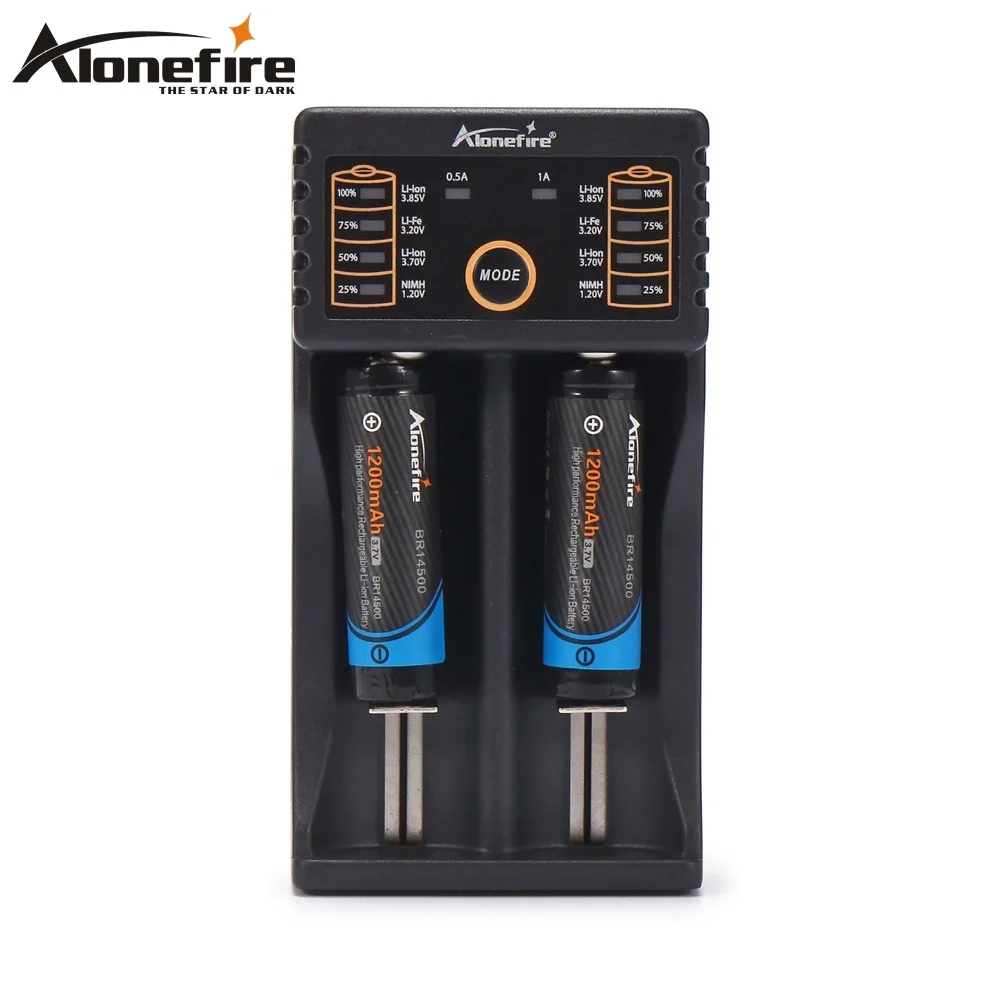 Cargador Alonefire MC202 con luz indicadora LED