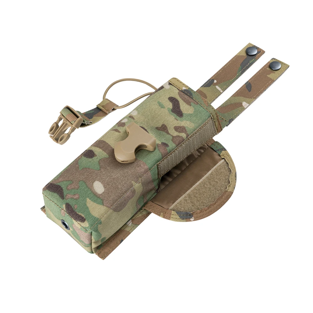 Bolsa táctica Molle para Walkie Talkie, riñonera, soporte de bolsillo, funda para interfono portátil PRC 148/152, bolsa para Radio para caza - imagen 3