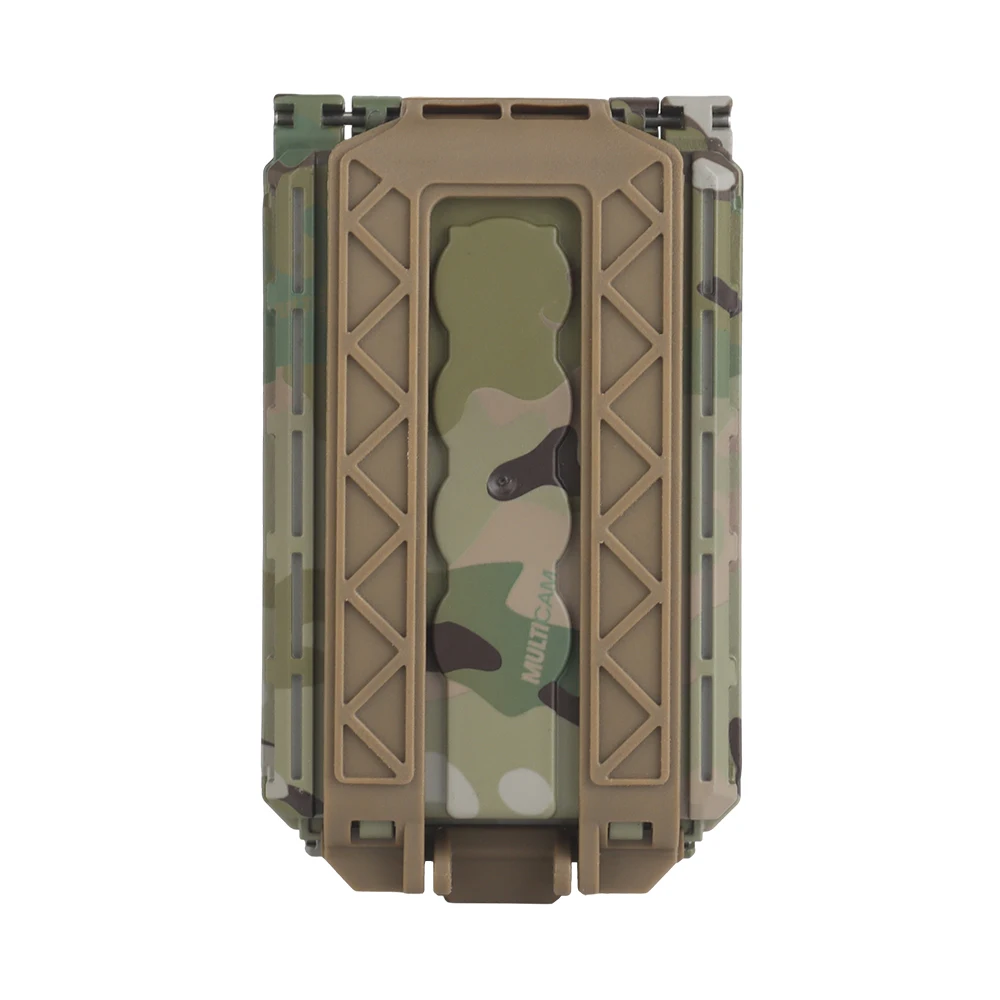 Bolsa magnética modular para chaleco táctico, caja de almacenamiento de batería impermeable para CR2032, AAA, 18650, 18350, CR123A, accesorios chasse - imagen 4