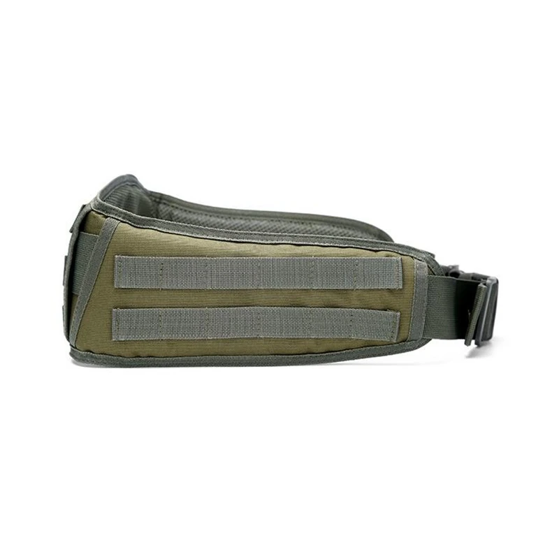 Cinturón táctico Molle para caza, cinturón militar acolchado con bolsa EDC, cinturón de patrulla de combate de entrenamiento, cintura ajustable de nailon para hombres - imagen 5
