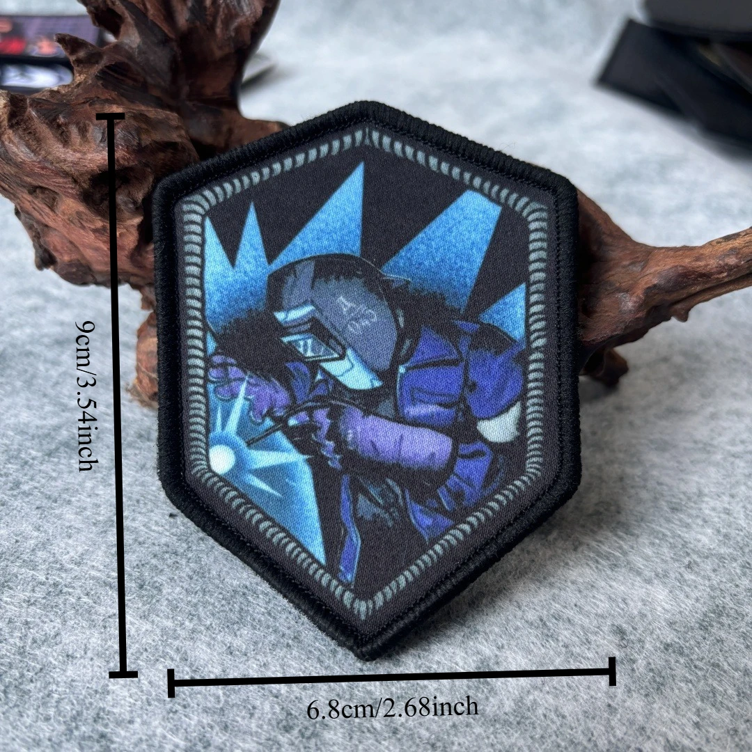 Parche impreso táctico para soldador, parches morales para mochila del ejército, gancho y bucle, brazalete, insignia de moral militar, pegatinas - imagen 3