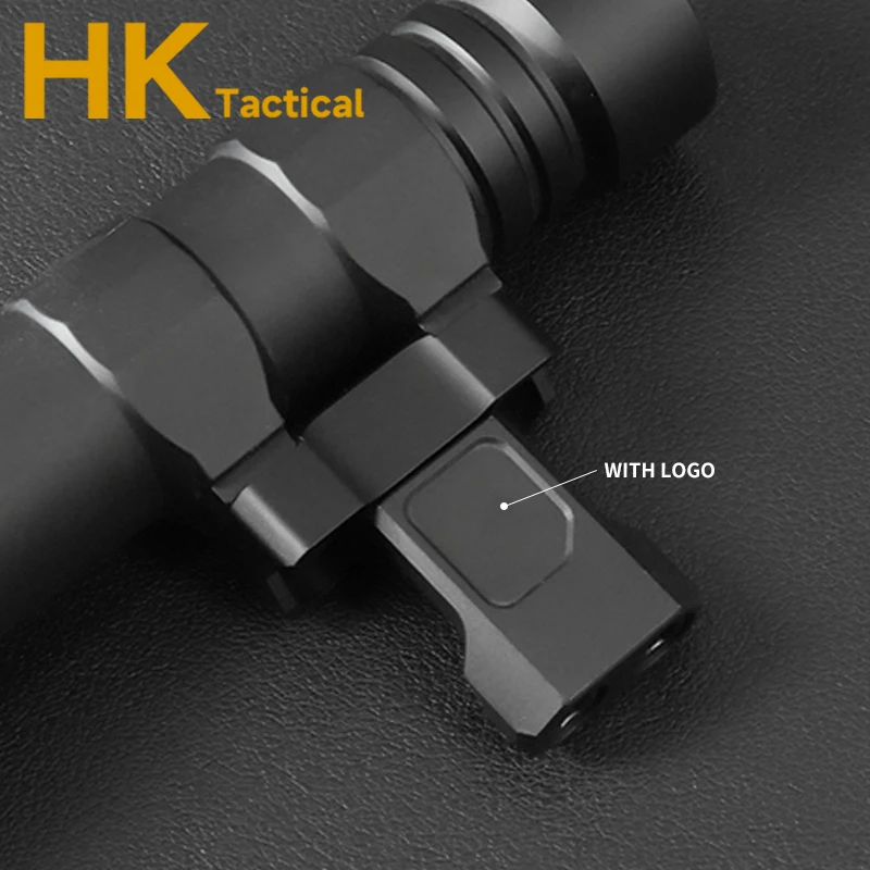 Base de luz de explorador táctico M300 M600 PLHV2, montaje lateral compensado para riel de 20MM, luces de arma Airosft, accesorios de caza - imagen 4