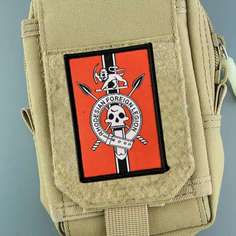 Insignia de moral táctica del cuerpo, parche impreso del ejército en la ropa, brazalete, gancho, parches militares, pegatinas para mochila