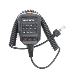 Micrófono de mano original anysec para walkie talkie táctico