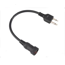 Cable PTT táctico para radio con función de carga y transmisión