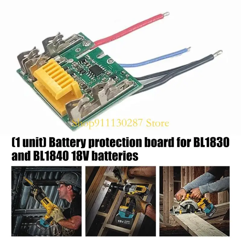 Placa protección batería J1HC, tecnología ecualización voltajes, Control térmico Superior para herramienta BL1830 - imagen 3