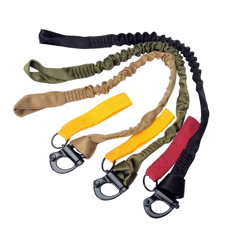Cuerda de misisión de campo, cuerda de seguridad de liberación rápida, cuerda funcional con hebilla de acero de liberación rápida CS para exteriores - imagen 5